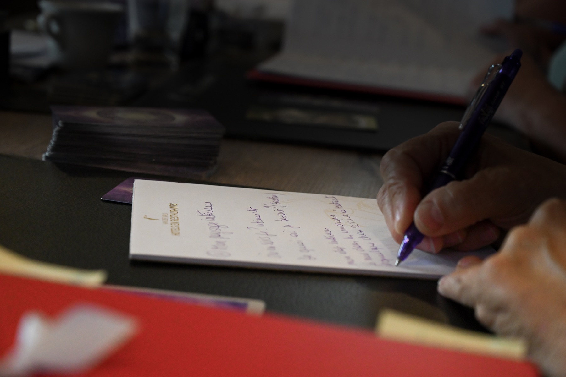Exercice écrit et jeu de cartes